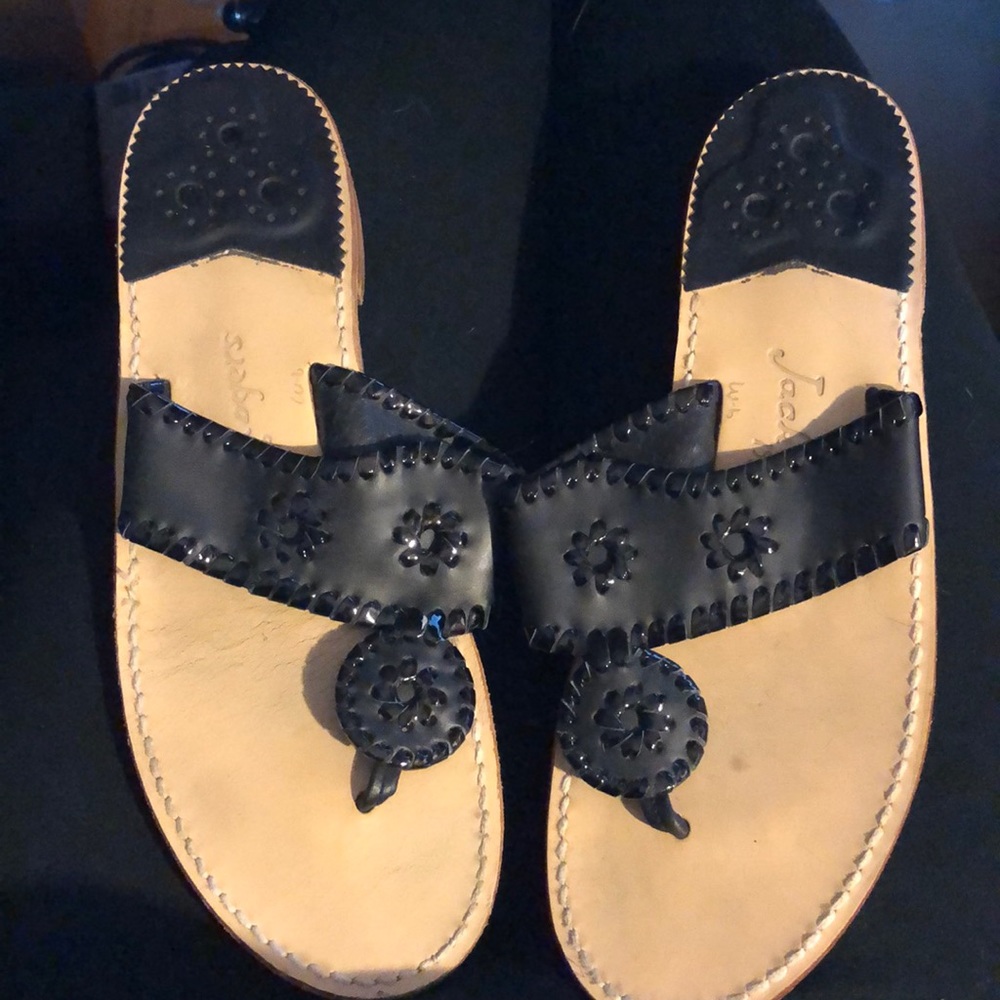 Jack Rogers sandal in black